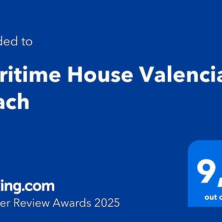 Maritime House Valencia Beach Екстер'єр фото